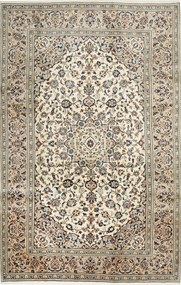 Kashan Tappeto 310x200 Beige (Iran) Annodato A Mano