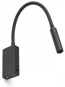 RED - Design Rendl - R12945 - Lampada LED flessibile EKE LED/3W/230V nera