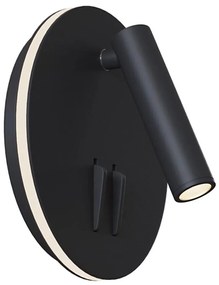 Maytoni C176-WL-01-6W-B - Luce Spot da parete a LED IOS LED/9W/230V nero