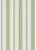Cole & Son Carta da parati Cambridge Stripe - Leaf Green