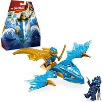 LEGO NINJAGO ATTACCO DEL RISING DRAGON DI NYA CON 2 MINIFIGURE SPADA NINJA E ARTIGLI