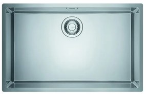 Lavello integrato 1 vasca FRANKE Maris inox inox L 44 x L 74 cm argento