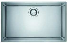 Lavello integrato 1 vasca FRANKE Maris inox L 74 x L 44 cm