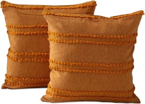 Federe decorative in set 2 pz 43x43 cm Tuffet – Mioli Decor