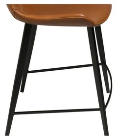 Sgabello da bar in similpelle marrone chiaro, altezza 91 cm Hype - DAN-FORM Denmark