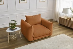 Poltrona arancione Ernest – Bobochic Paris