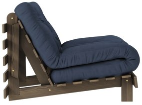 Poltrona blu scuro Roots - Karup Design