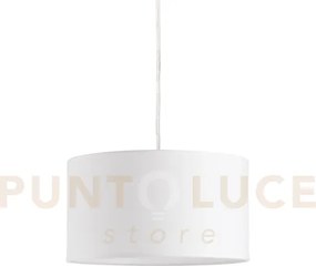 Sospensione per set up 1 luce attacco e27 nickel