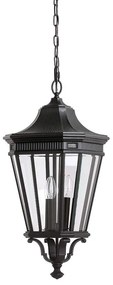 Lampione da giardino, FE-COTSLN8-L-BK H 67 cm, nero, IP44 ELSTEAD