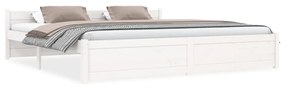 Giroletto Bianco İn Legno Massello 180x200 Cm Super King /