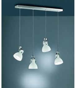 Trio - Lampadario su filo GINELLI 4xE14/28W/230V