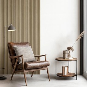 Pannello decorativo cannettato W159 miele 159 x 290 cm, spessore 10 mm