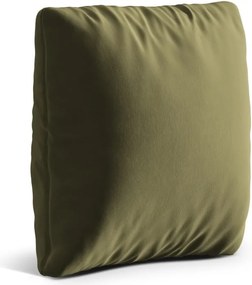 Cuscino per divano verde con rivestimento in velluto Kemi – Cosmopolitan Design