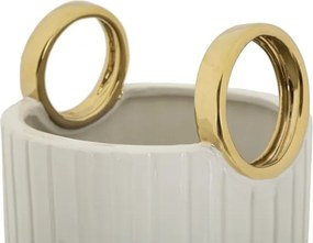 Vaso Ceramica Shopping Cm Ø 18X45