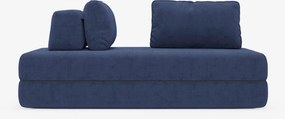 Rift divano letto matrimoniale 2 posti e 3 posti con schienali mobili - materasso alto 24 cm e memory foam in tessuto smacchiabile T31