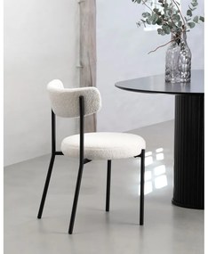 Sedie da pranzo bianche in un set di 2 Gimli - Unique Furniture