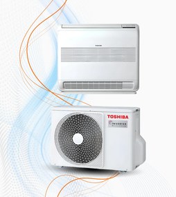 Climatizzatore Toshiba Console a Pavimento Inverter R-32 WiFi, 9.000
