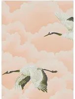 Harlequin Carta da parati Cranes in Flight - Blush