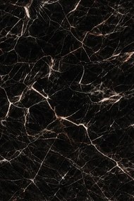 Pannello decorativo effetto marmo set 6 pz 4,3 mt2 PVC in UV 120 x 60 Marmo Nero