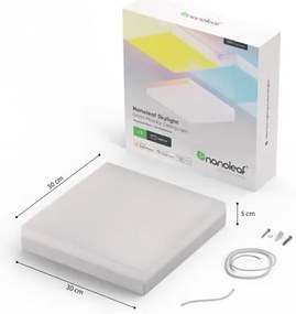 Nanoleaf NF083K02-3SL-Set prolunga LEDRGBW Lampada dimmerabile 16W/230V 2700-6500K Wi-Fi