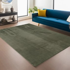 Tappeto color kaki lavabile 120x160 cm Joy 1400 – Ayyildiz Carpets