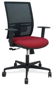 Sedia da Ufficio Yunquera PC 0B68R65 Rosso Granato