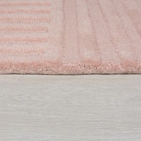 Tappeto in lana rosa 120x170 cm Zen Garden - Flair Rugs
