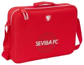 Borsa per la scuola Sevilla Fútbol Club Rosso 38 x 28 x 6 cm