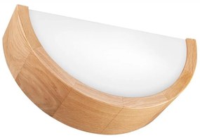 Applique OAK 1xE27/60W/230V quercia