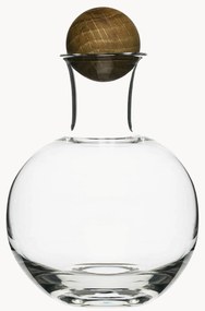 Set portaspezie in vetro soffiato con tappo in legno Eden 2 pz