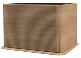Mobile da bagno sotto lavabo BADEN HAUS Bohemia tabaco laccato opaco L 64 x H 42 x P 50 cm 1 cassetto, lavabo non incluso