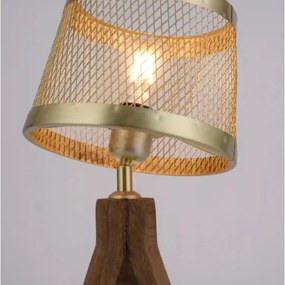 Leuchten Direkt 11423-60 - Lampada da tavolo FREDERIK 1xE27/60W/230V