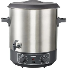 Sencor - Pentola per conserve 27 l 1800W/230V acciaio inox/grigio