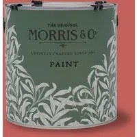 Morris & Co Chalky Matt Emulsion - Strawberry Thief - 2,5l