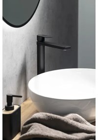 Aqualine - Rubinetto del lavandino DAPHNE 29 cm opaco nero