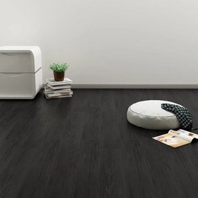 Listoni Pavimenti Autoadesivi 4,46 M² 3 Mm Pvc Rovere Antracite /