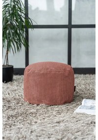 Puof a sacco blu con rivestimento in velluto a coste Mini – SLOWDOWN