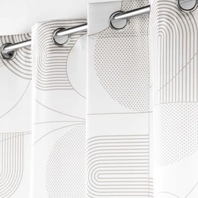 Tenda bianca 140x280 cm Esquisse - douceur d'intérieur