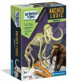 Gioco di Scienza Clementoni Archéo Ludic Mammoth Fluorescente