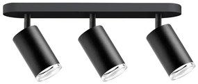 Luce Spot da bagno TURYN 3xGU10/10W/230V IP44 nero