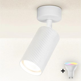 Brilagi - Faretto LED RGBW dimmerabile SELE MODERN 1xGU10/4,8W/230V bianco