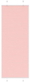Tenda Plissettata Rosa 80x200 Cm Larghezza Tessuto 79,4 Cm /