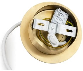 Argon 8507 - Lampadario a sospensione con filo PALOMA 1xE27/15W/230V diametro 25 cm oro/bianco