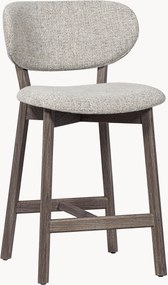 Sedia da bar imbottita in legno di quercia Udar