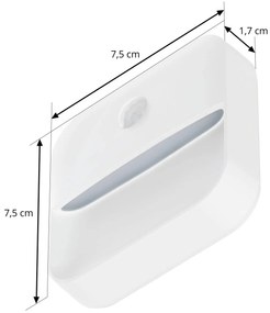 Lampada LED per mobili Prios Kaleon, batteria ricaricabile, USB