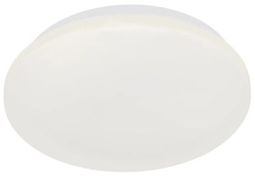 Plafoniera Nordico Kalmus Spalsh Plastica Bianco Led Integrato 10W 4000K