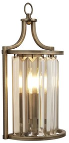 Searchlight 8571AB - Applique VICTORIA 1xE14/60W/230V ottone