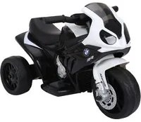 Moto Elettrica per Bambini 6V con Licenza BMW S 1000 RR Bianca