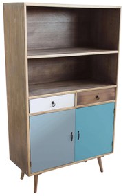 ADELINE - mobiletto barrie in mdf multicolor 80x35x140