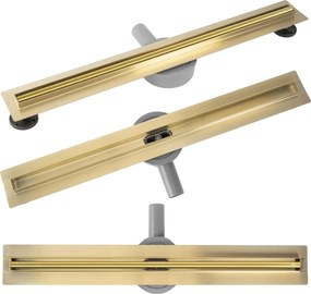 Scarico lineare REA Neox Slim pro Gold 60